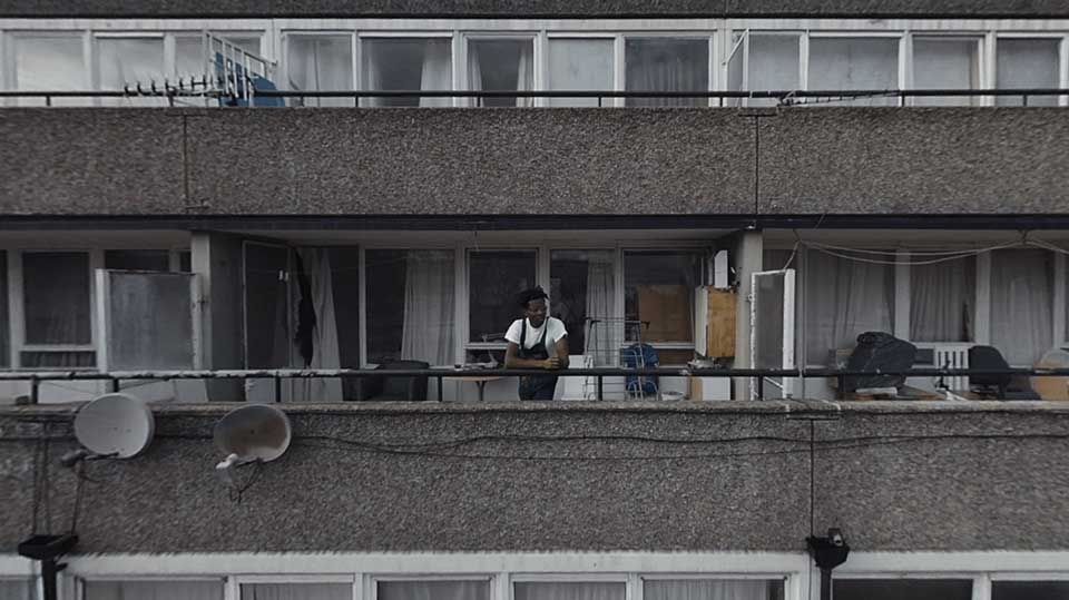 A still of Anthony Badu, an Aylesbury resident, from the experience.