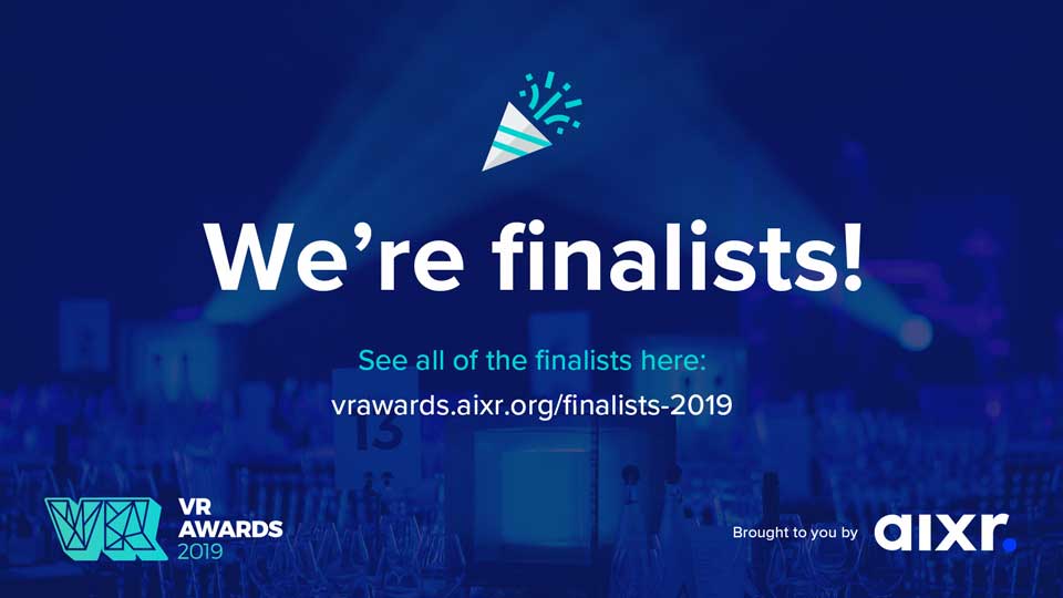 East City Films - Finalist for VR Social Impact at VR Awards.